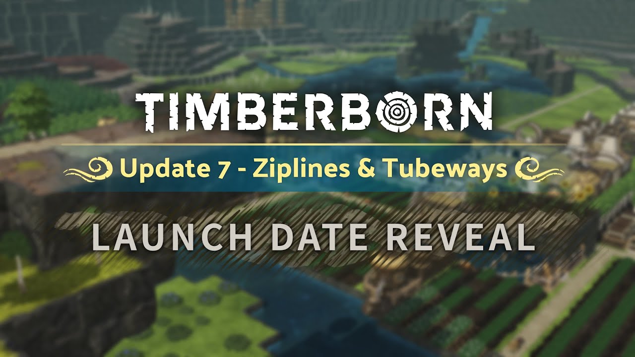 Объявление о дате выхода обновления 7 Timberborn