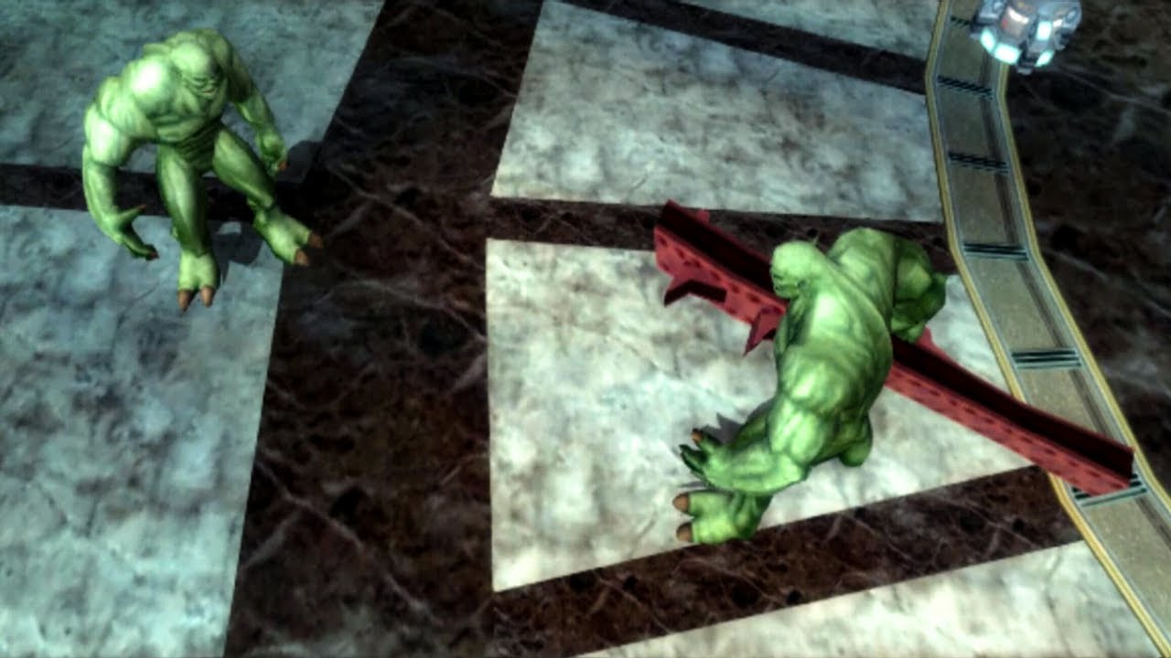 Abomination Vs Abomination-The Incredible Hulk: Ultimate Destruction