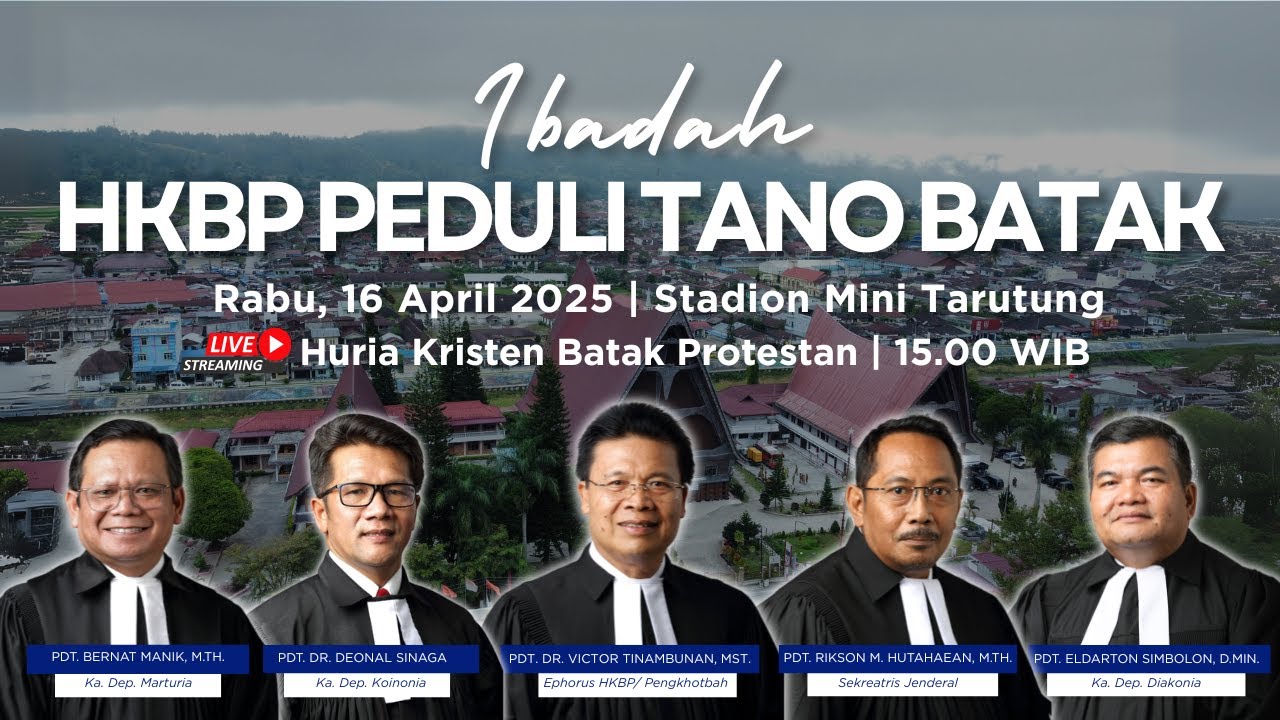 Ibadah HKBP Peduli Tano Batak