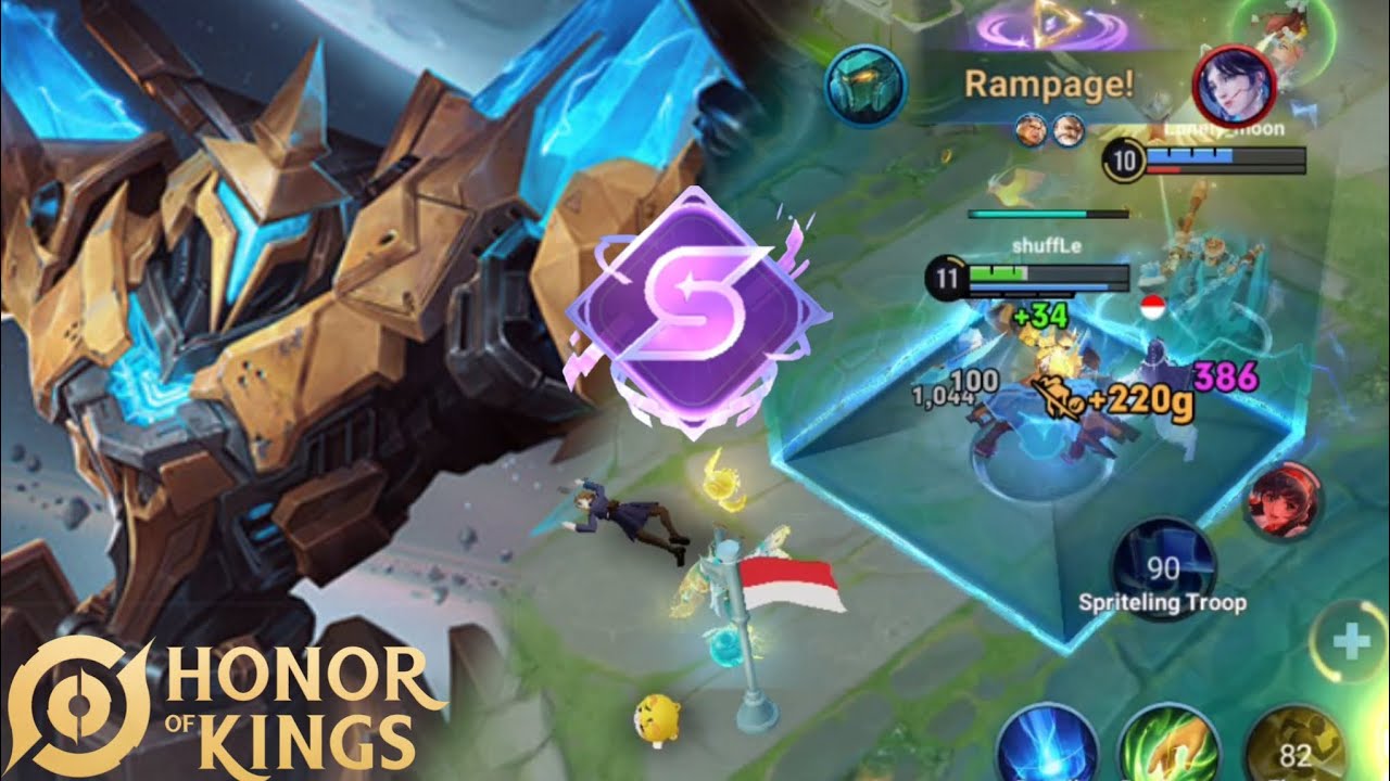MOZI MONSTER MID LANE | HONOR OF KINGS GAMEPLAY