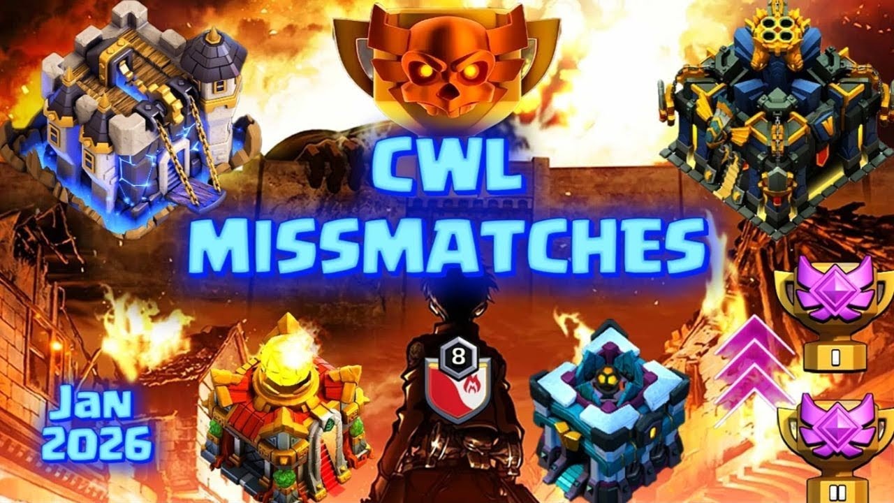 [CoC] CWL MISSMATCHES - BEST ATTACKS 