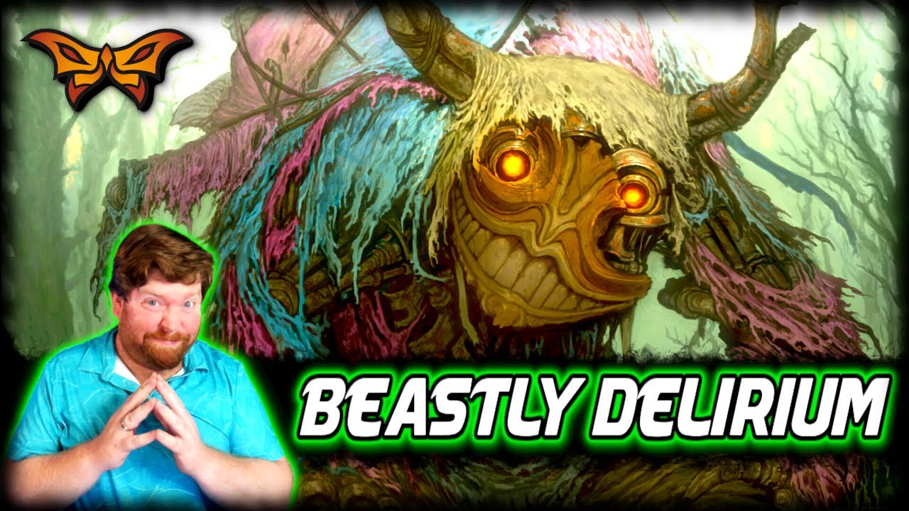 Jund Delirium is BEASTLY Right Now! | MTG Arena Standard bo1