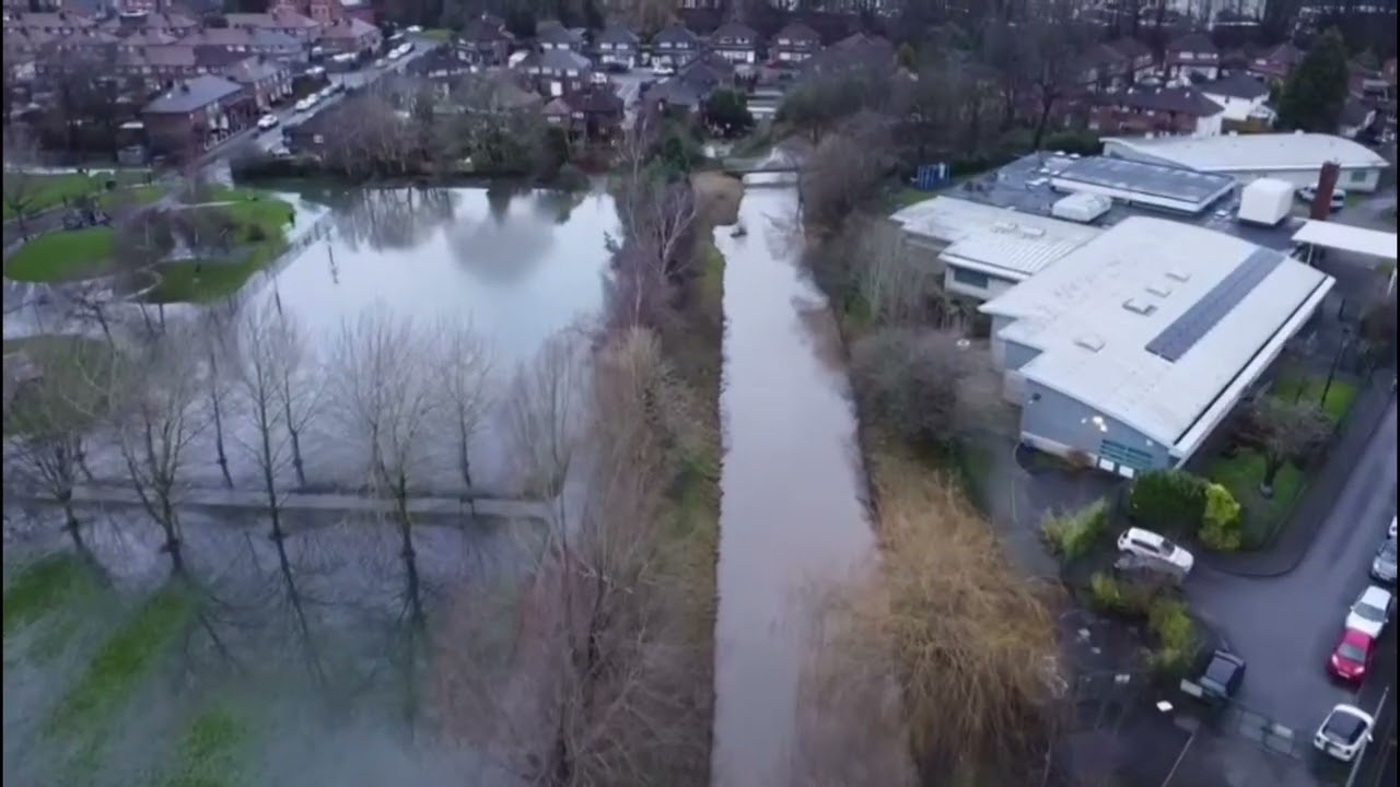 “Worst flooding in decades” hits Timperley and Altrincham