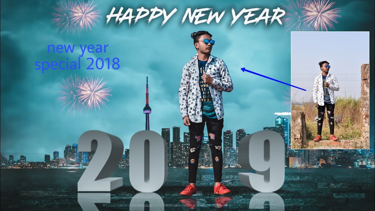 2019 👌 NEW  YEAR  SPECIAL 📸 PHOTO EDITING || PICSART & LIGHTROOM  TUTORIAL ||ABHISHEK MIX||