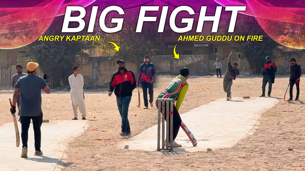 Aesa Bharpoor Fight Wala Match Jisme Dono Teams Haarney Ka Naam Nhe Lerhi !! 😱😲