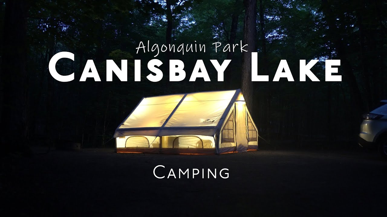 Solo Camping at Canisbay Lake - Algonquin Park 🏕️🍜