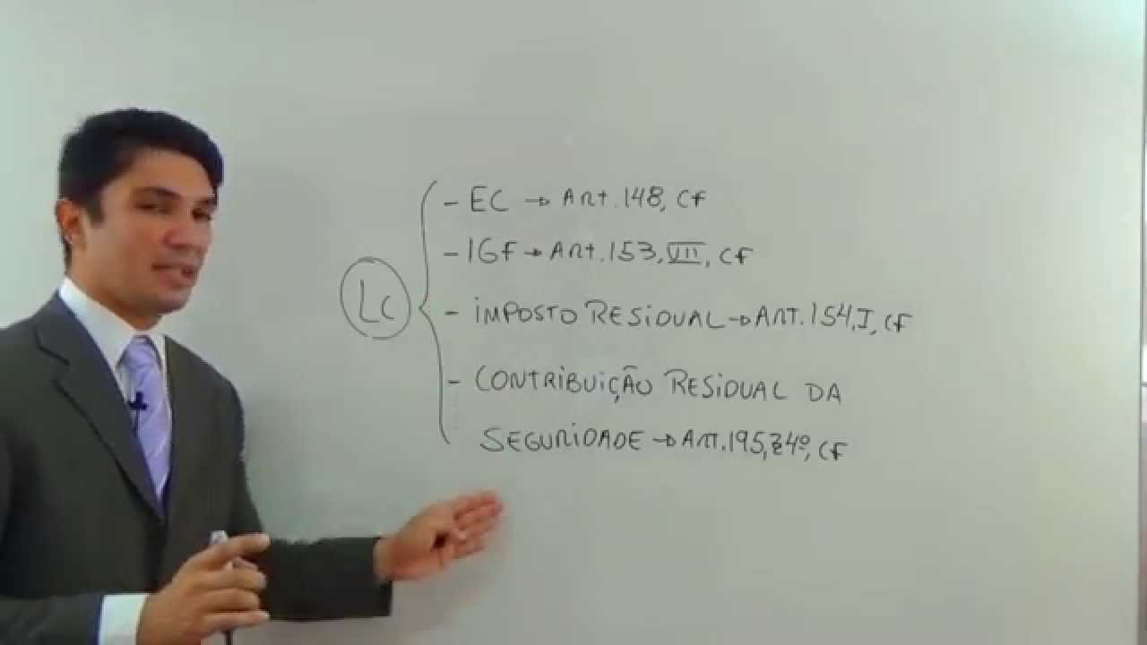 Lei Complementar e Tributos