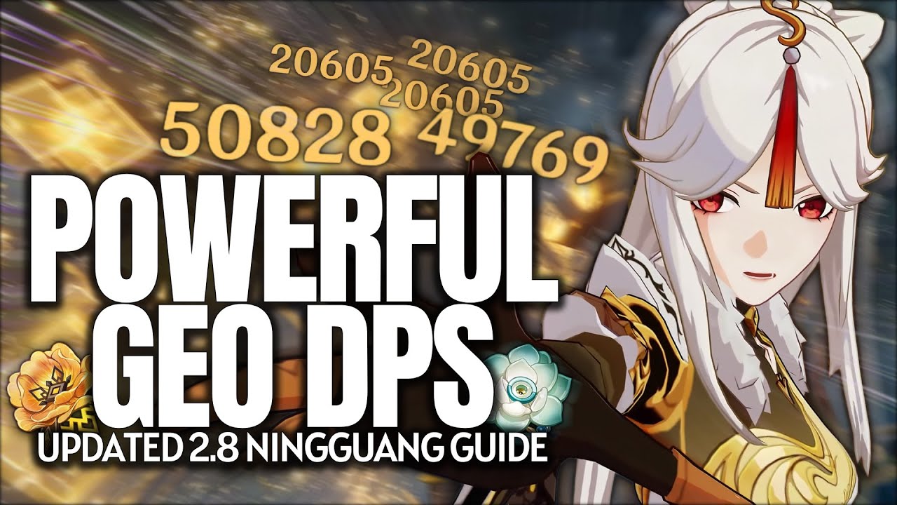 she's AMAZING! UPDATED Ningguang Guide - Artifacts, Weapons, Teams & Tips | Genshin Impact 2.8