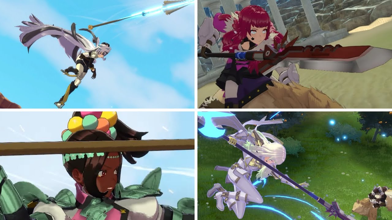 Fire Emblem Engage - All Lance Critical Hit Animations