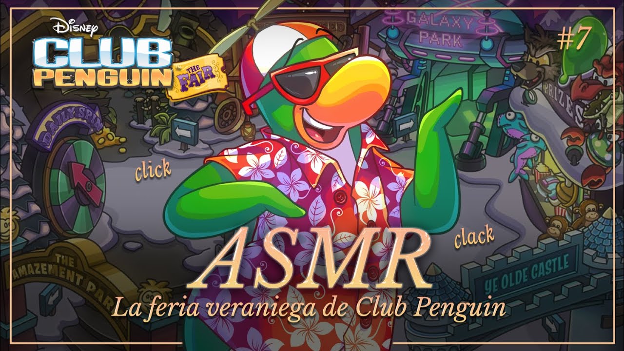ASMR ✧ La feria ha llegado a Club Penguin 🎪 Club Penguin #7 [susurrado, binaural]