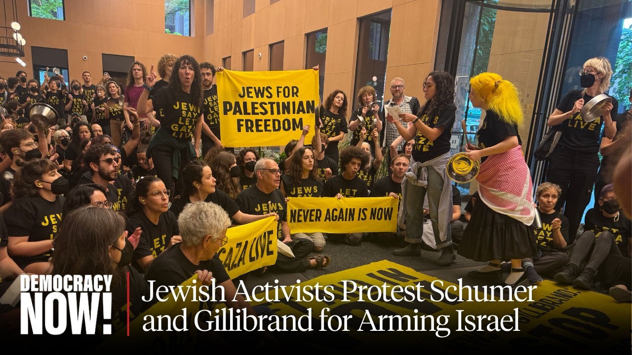 50 Jewish Activists Arrested Protesting Schumer & Gillibrand for Arming Israel
