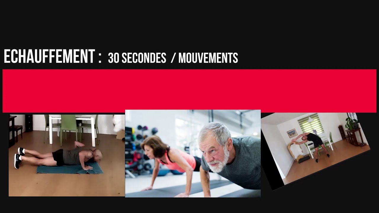 4 MN ECHAUFFEMENT COMPLET - UF50 PROGRAMME