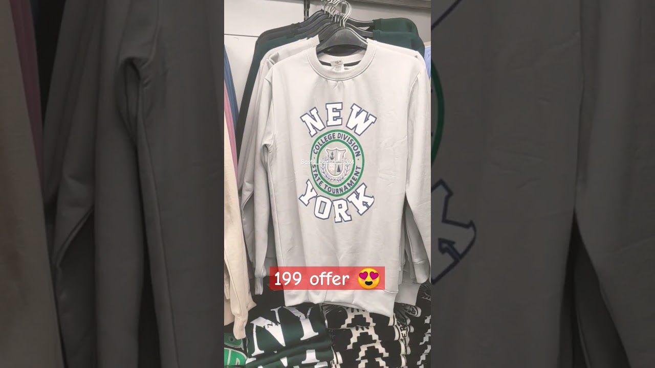 👉Vishal Mega Mart Mens Winter sweatshirt 199 😍 #shorts #trend #sasta_bazaar_2024