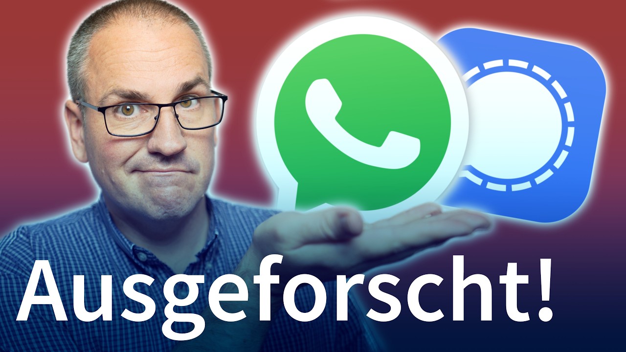 Was Whatsapp und Signal verraten, trotz Verschlüsselung