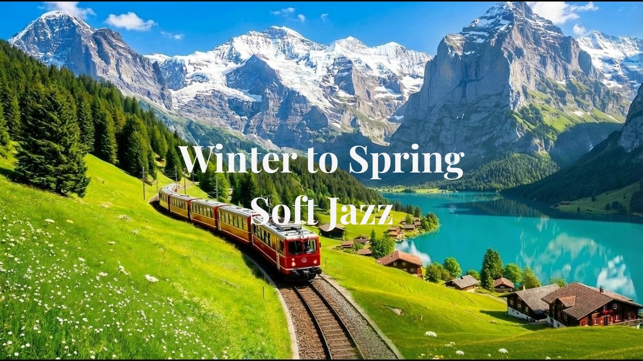 [playlist] Relaxing Jazz Cafe Music | Cozy Winter to Spring Ambience
