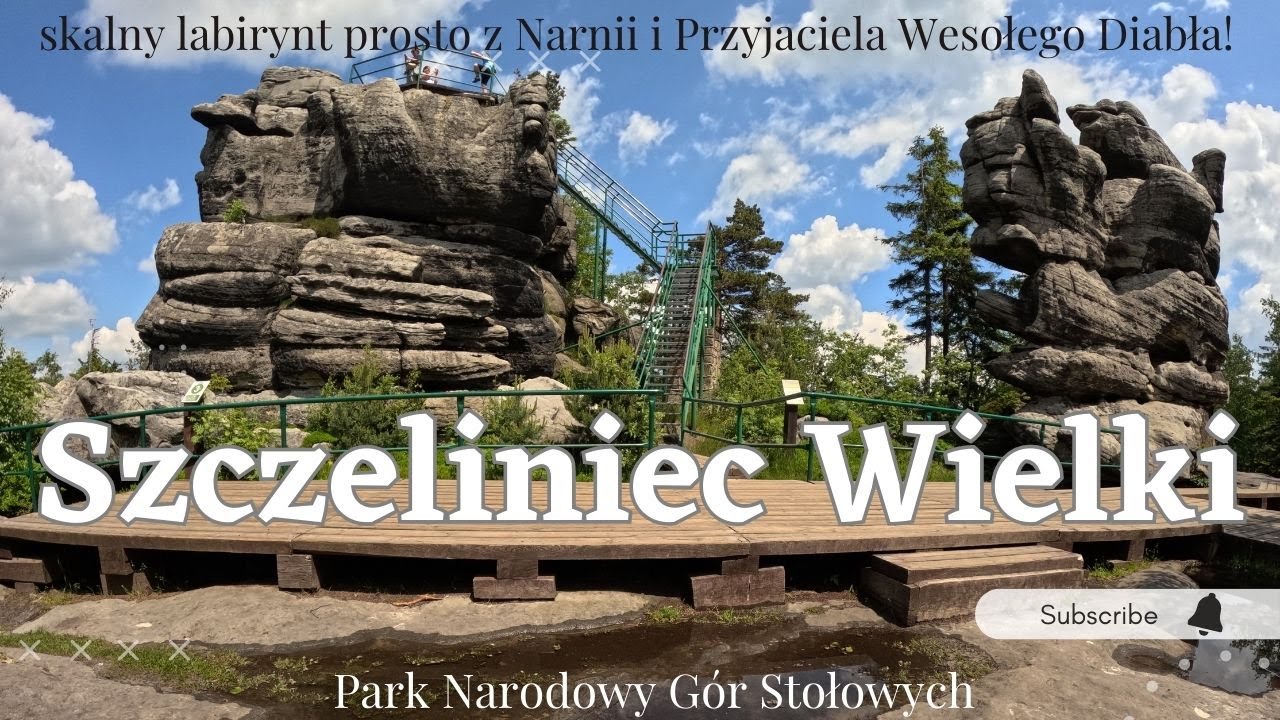 Do Narni - bez szafy! Skalny labirynt na Szczelińcu Wielkim. Korona Gór Polskich