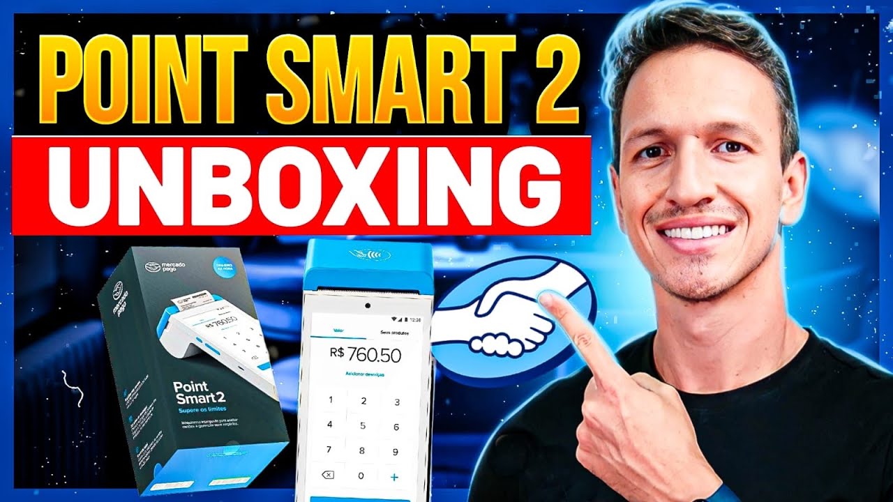 UNBOXING Point SMART 2 do Mercado Pago - ATIVAÇÃO e FUNÇÕES