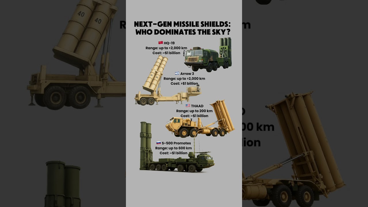 S-500 vs THAAD vs Arrow 3 vs HQ-19 &mdash; The Ultimate ABM Showdown