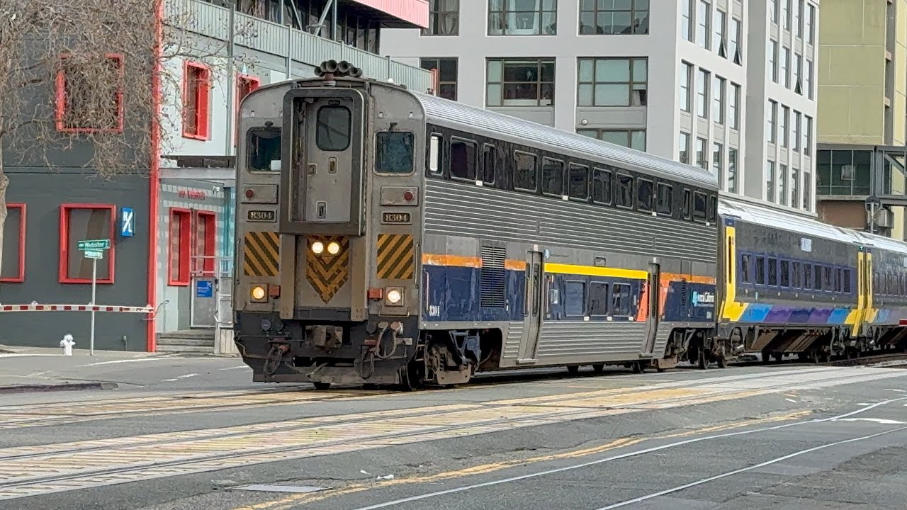 Amtrak Gold Runner 716 At Oakland Jack London Square CA 