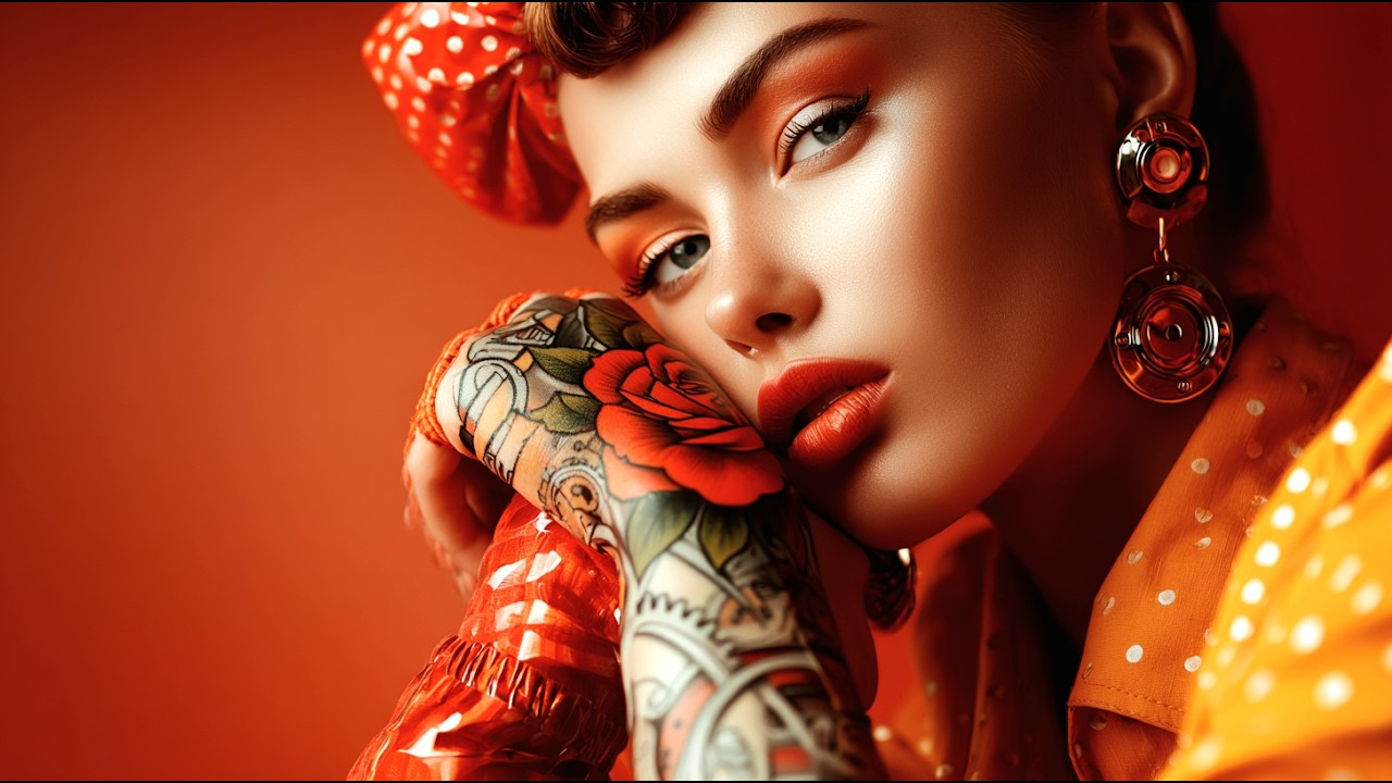 Rust and Roses | Retro-Futurism Rockabilly | AI Music Video