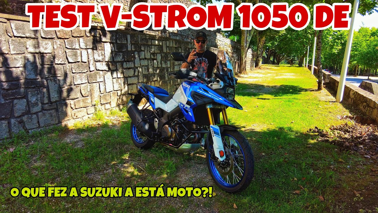 SUZUKI V-STROM 1050DE MODELO 2023  [PT] (TEST/IMPRESSÕES)