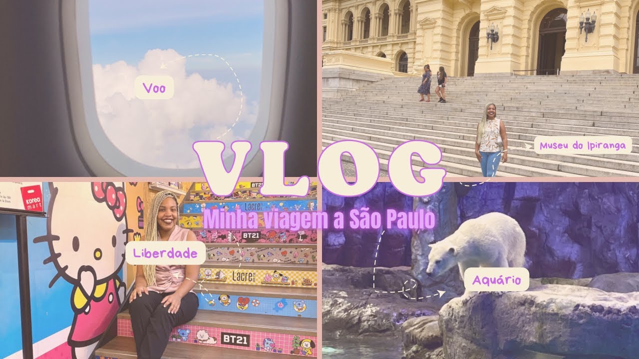 PASSEI MAIS DE 1 SEMANA EM SÃO PAULO | VLOG ✈️