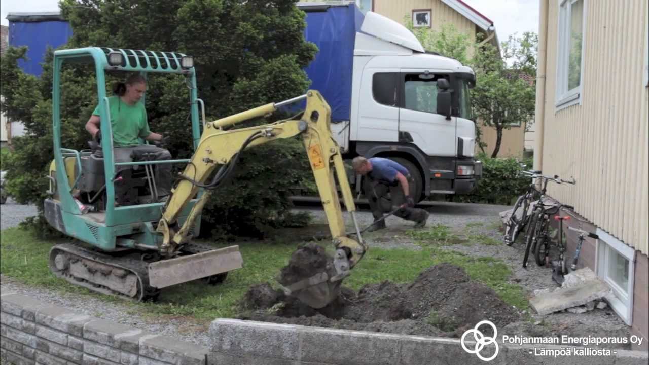 Pohjanmaan Energiaporaus Oy - Lämpökaivon poraus ja putkitus