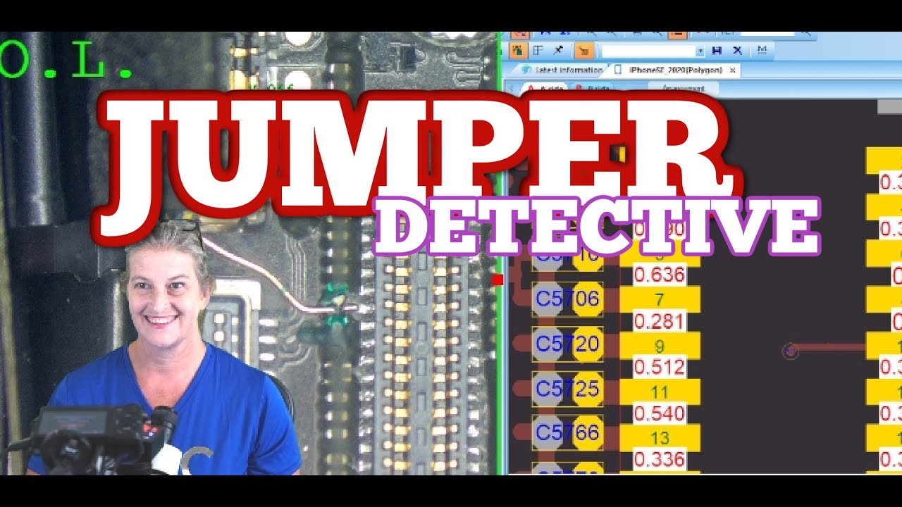 How to figure out where the jumpers go (iPhone 2020SE No Touch)