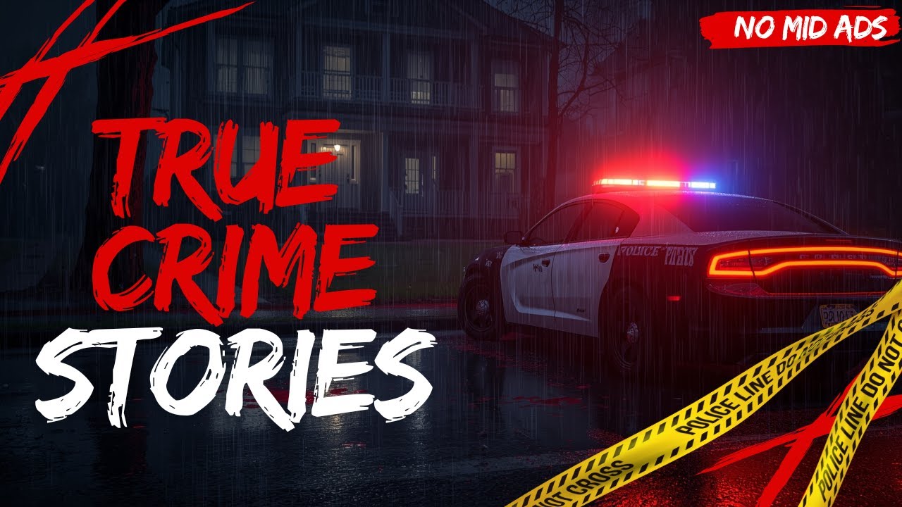 Disturbing True Crime Stories For Sleep With Rain Sound | Black Screen | 🛑 No Mid Ads |Mr. Midnight