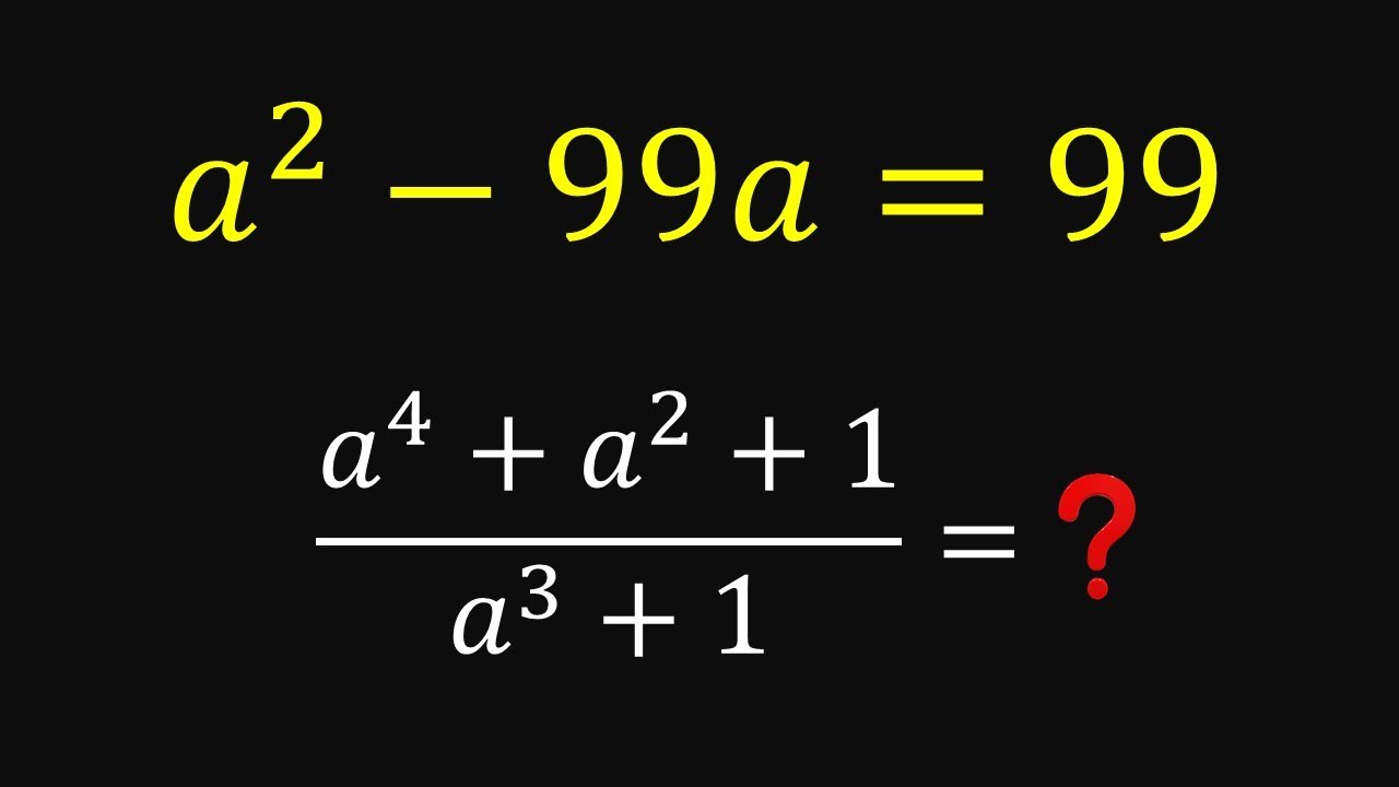 Algebraic manipulation technique #maths #math