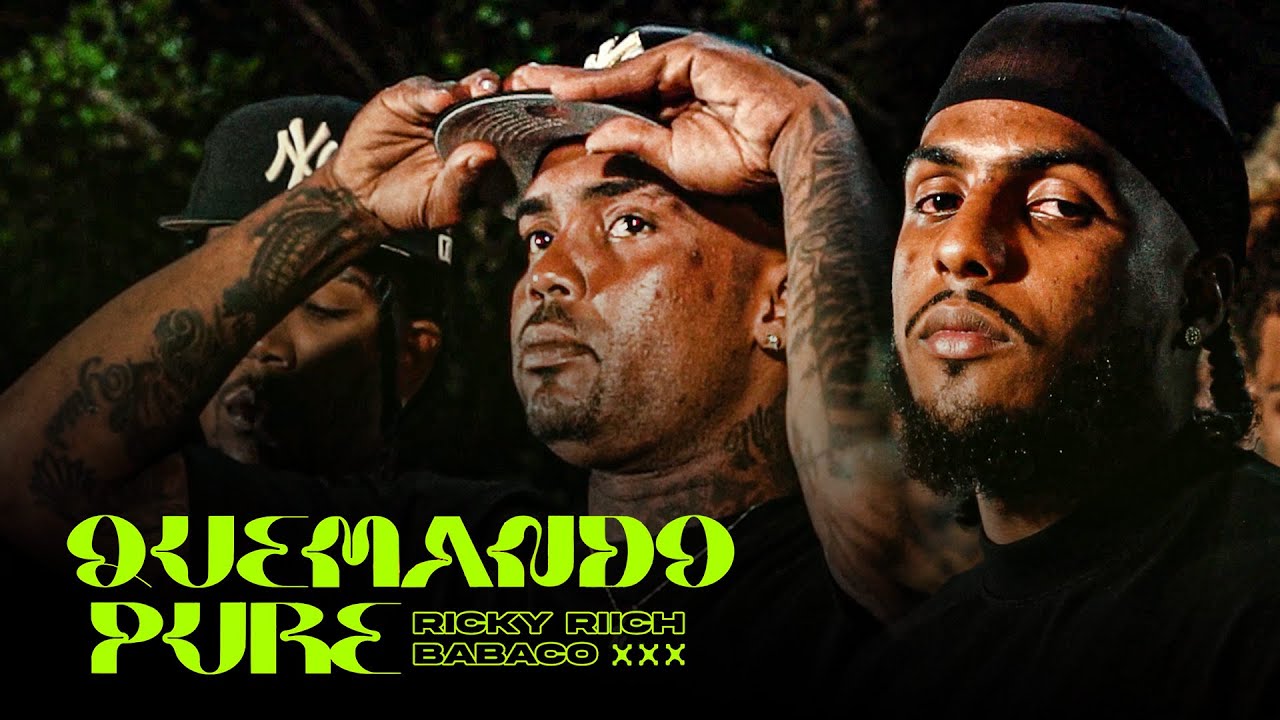 BABACO ❌ RICKY RIICH🍀QUEMANDO PURE - (VIDEO OFICIAL)