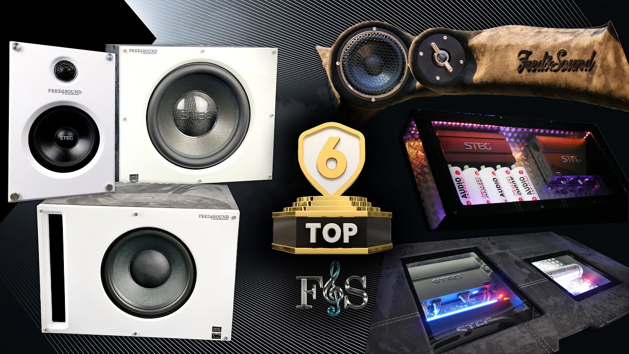 TOP 6 Custom Audio Projects by Fred & Sound MK1