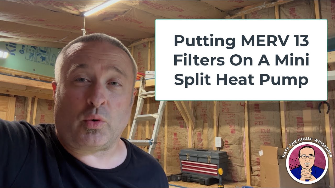 Putting MERV 13 Filters on a Mini Split Heat Pump (An Easy Way)