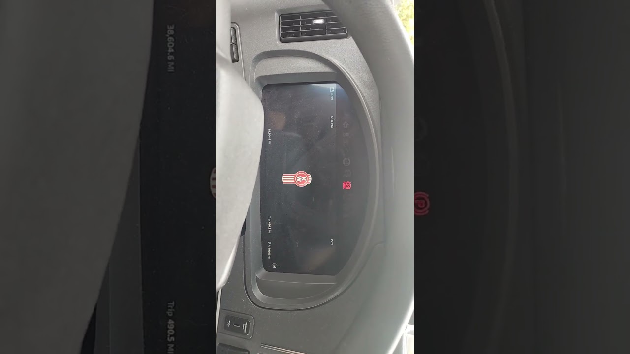 Затемнение приборной панели нового поколения Kenworth T680 2023 года #kenworthtrucks#kenworth #tr...