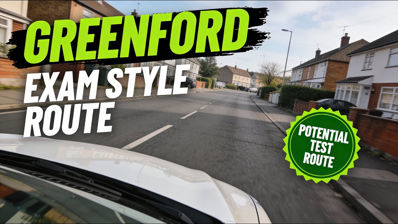 Greenford Exam Style Route - Learner Driver