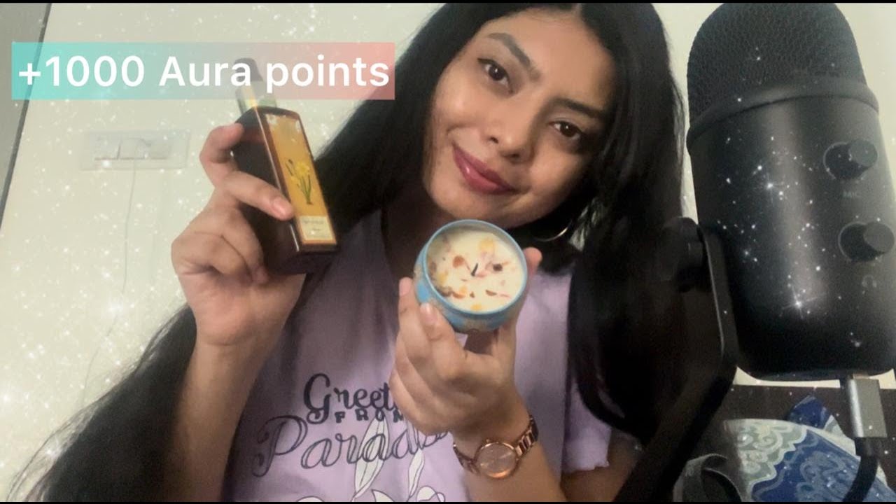 ASMR Cleansing your AURA 💆‍♀️✨ (+1000 Aura Points)