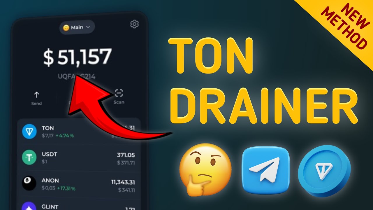 Ton Drainer: New Method to Drain Wallets Fast!