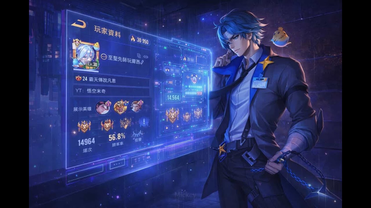 爛到只能用套路取勝ＱＱ　　　！　 ✔　Ｍｉｃｋｅｙ米奇－ROV.AOV 傳說對決 Liên Quân