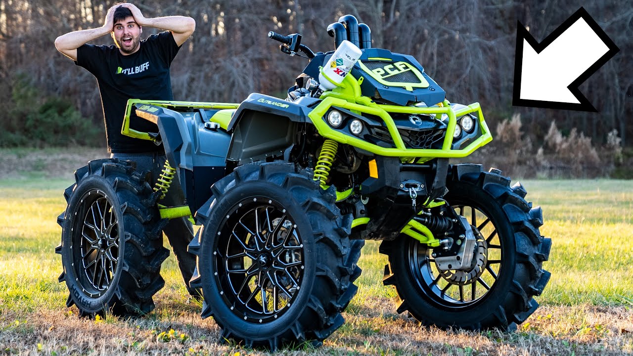 Building the WORLDS BADDEST FOUR-WHEELER!