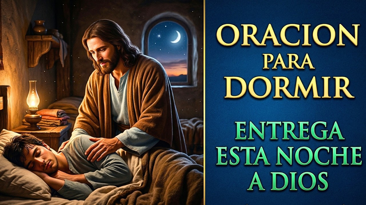 Oración para Dormir PROFUNDAMENTE, Escúchala y Dormirás en 5 Minutos, Jesús te protege esta NOCHE