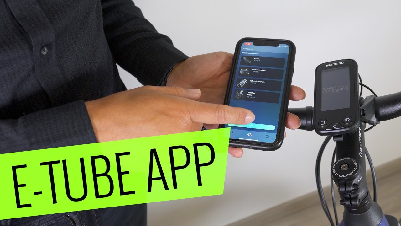 SHIMANO E-TUBE APP TUTORIAL 2.0 - einfach & schnell - Fahrrad.org