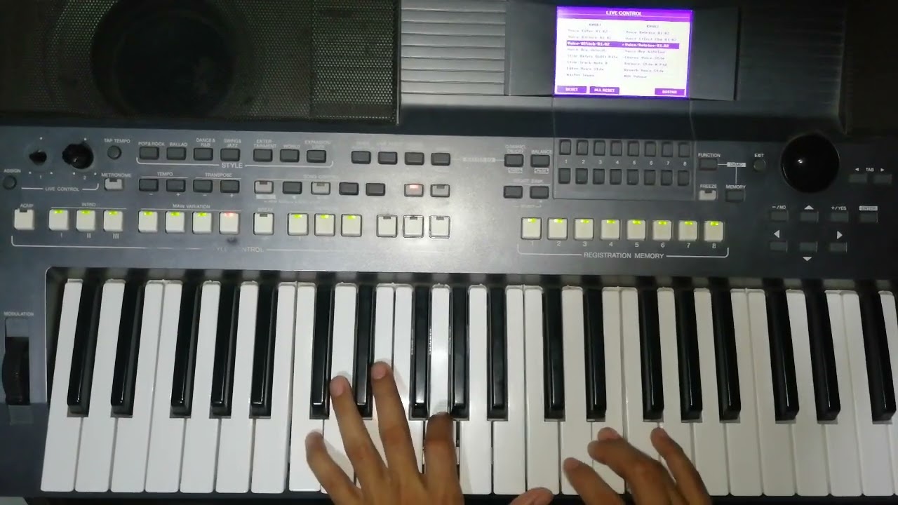 Como usar el YAMAHA Psr s670 en Alabanzas  y Adoraciones