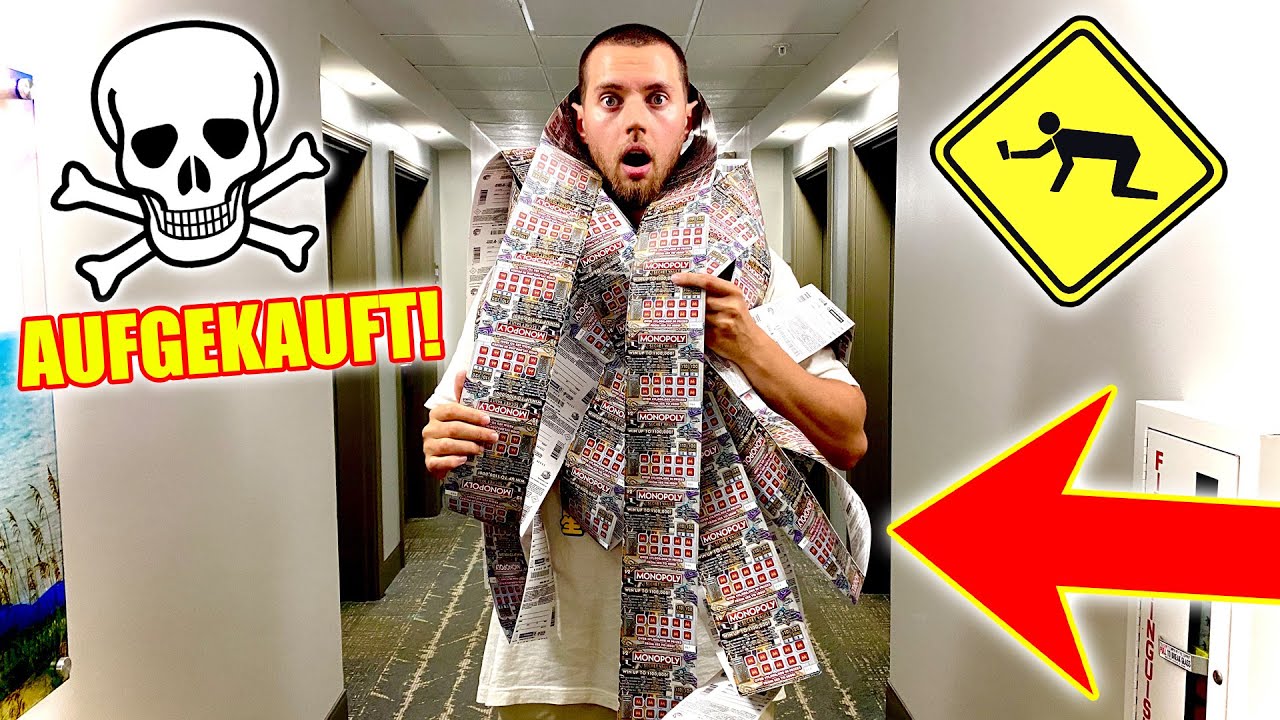 Ich habe den ganzen Laden leer gekauft…  Alle 2$ Rubbellose!