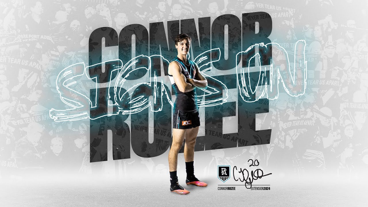 Highlights: Connor Rozee signs on