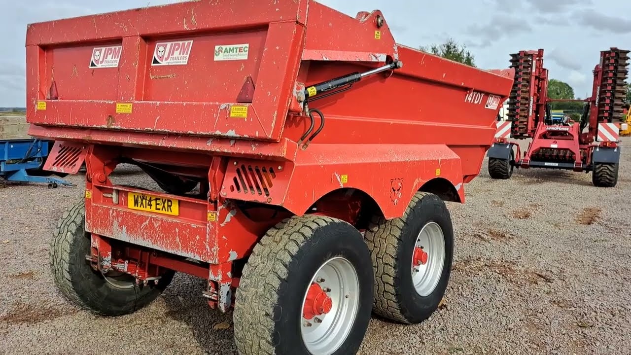 JPM 14TDT 14 Tonne Dump trailer - Walkaround