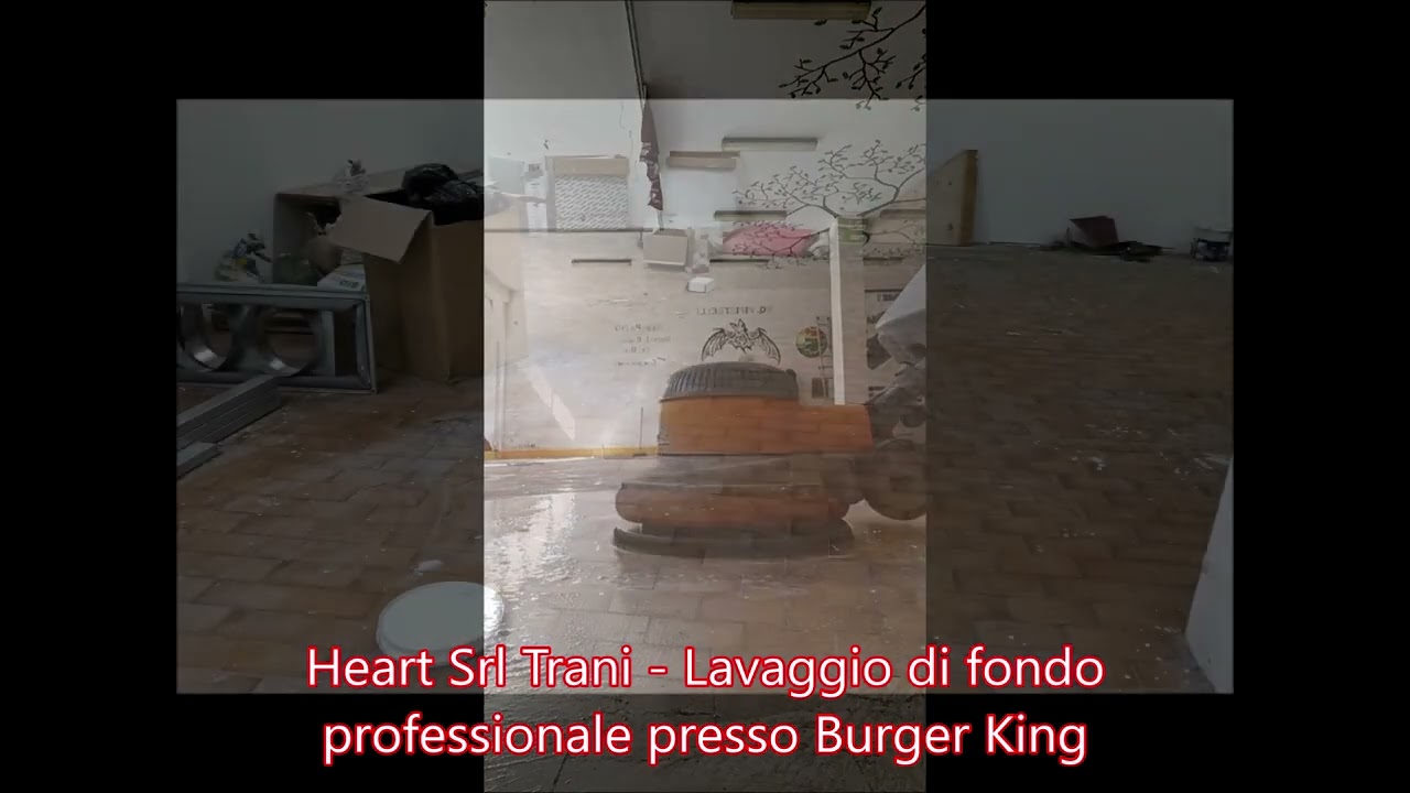 Trasforma il tuo spazio con Heart Srl: il lavaggio di fondo professionale presso Burger King