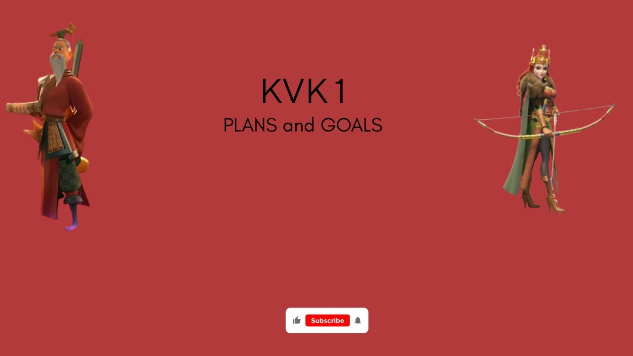 My KvK 1 GOALS and PLANS | Rise of Kingdoms