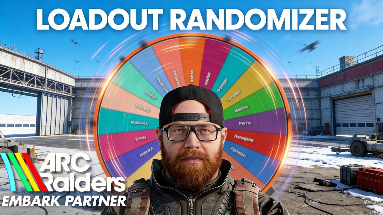 🔴 LIVE ARC Raiders: FUN LOADOUT RANDOMIZER - Embark Partner