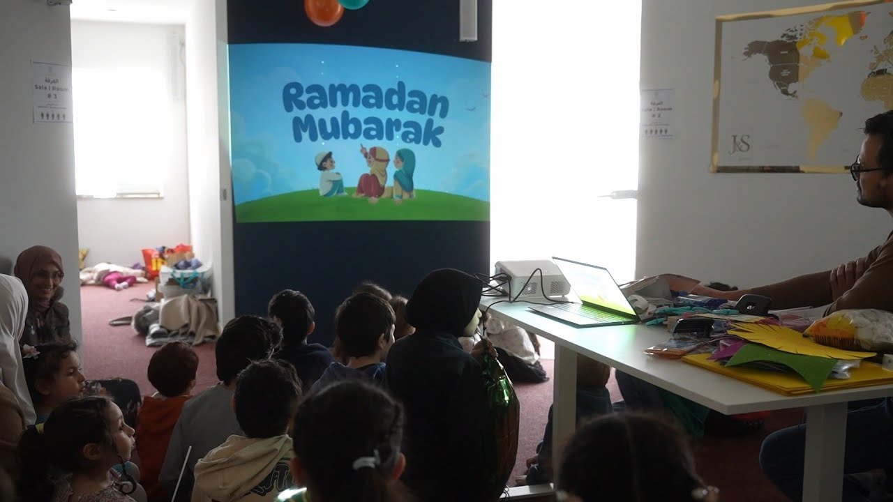 اليوم الرمضاني للاطفال مركز دار السلام -وارسو Ramadan day for children- DarAsalam Islamic Center 