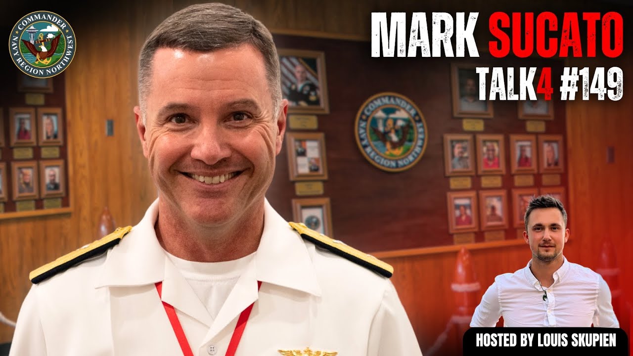 Top Gun Trained. Navy Leader. The Admiral Behind USA's Next Tech Leap | Mark Sucato | TALK4 EP 149